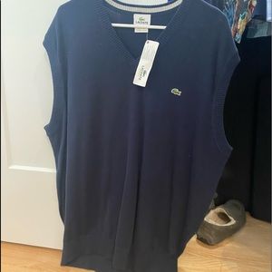 Lacoste Navy Blue Vest
